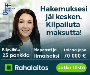 Rahalaitos: Joka Kerta Halvinta Lainaa 500-70.000€ | Hae Heti