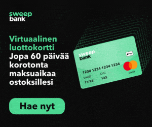 Sweep Bank Luottokortti