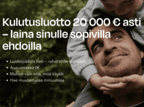 Laina Heti Tilille 24 7: Täältä Suomen Suosituimmat Lainat Heti Tilille 24 7.